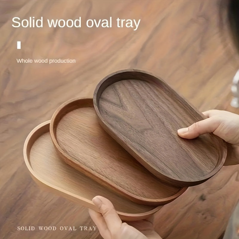 2pcs Wooden Serving Tray