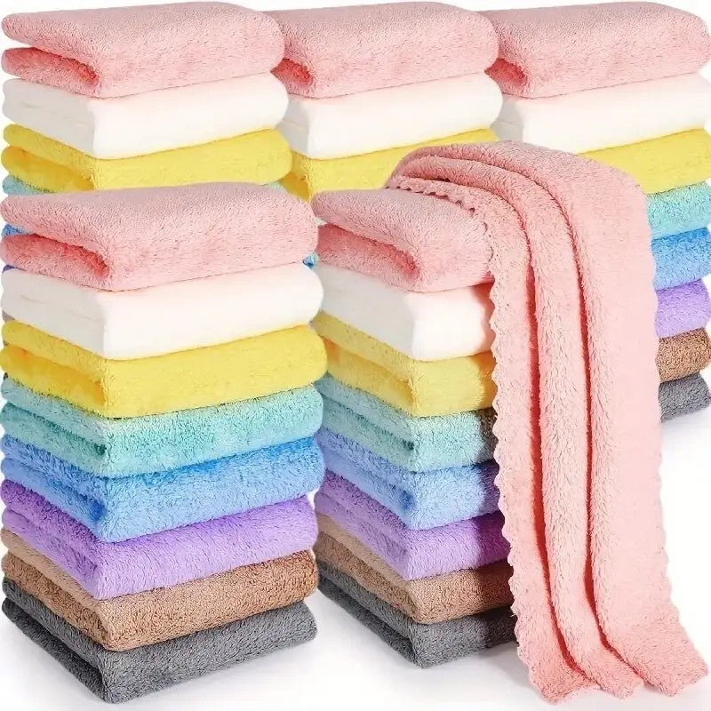 20 Solid Color Towels