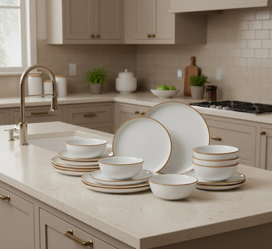 18 PCS Ceramic Dinnerware Set