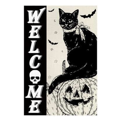 Halloween Garden Banner
