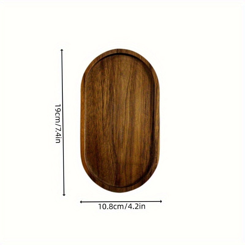 2pcs Wooden Serving Tray