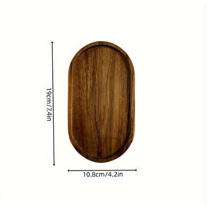 2pcs Wooden Serving Tray