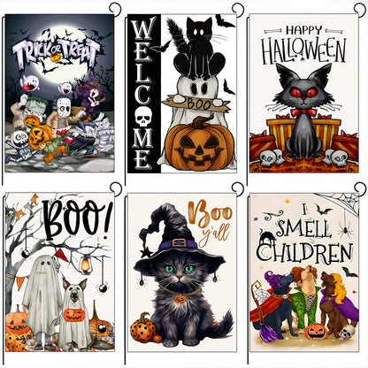 Halloween Garden Banner