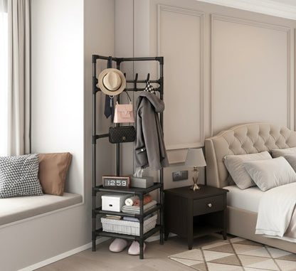Corner Coat Rack