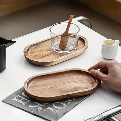 2pcs Wooden Serving Tray