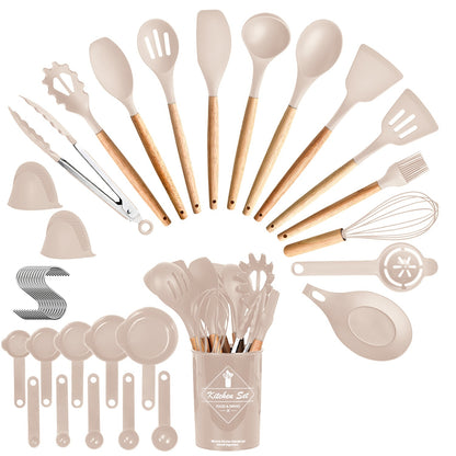 Set Of 35Pcs Kitchen Cooking Utensils
