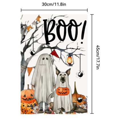 Halloween Garden Banner