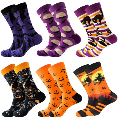 6 Pairs of Halloween Socks