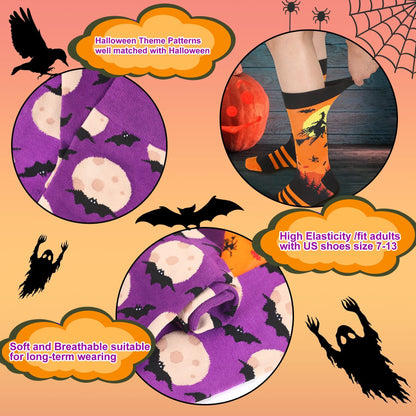 6 Pairs of Halloween Socks