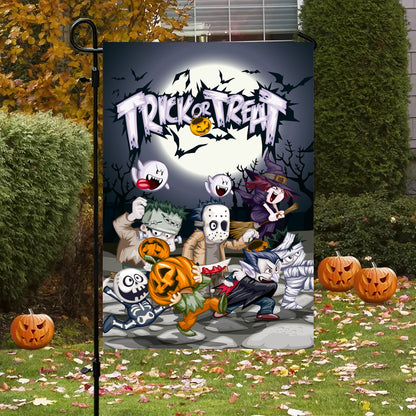 Halloween Garden Banner