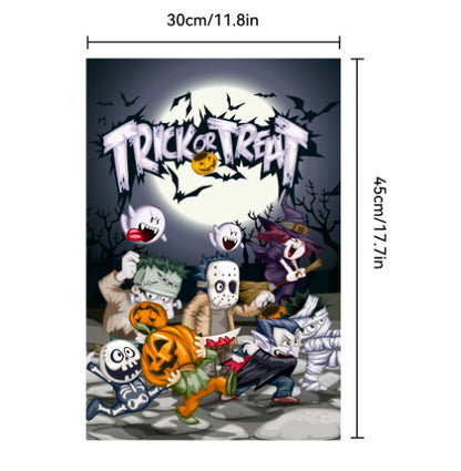 Halloween Garden Banner