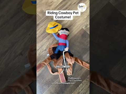 Horse Riding Costume for Dog/Cat